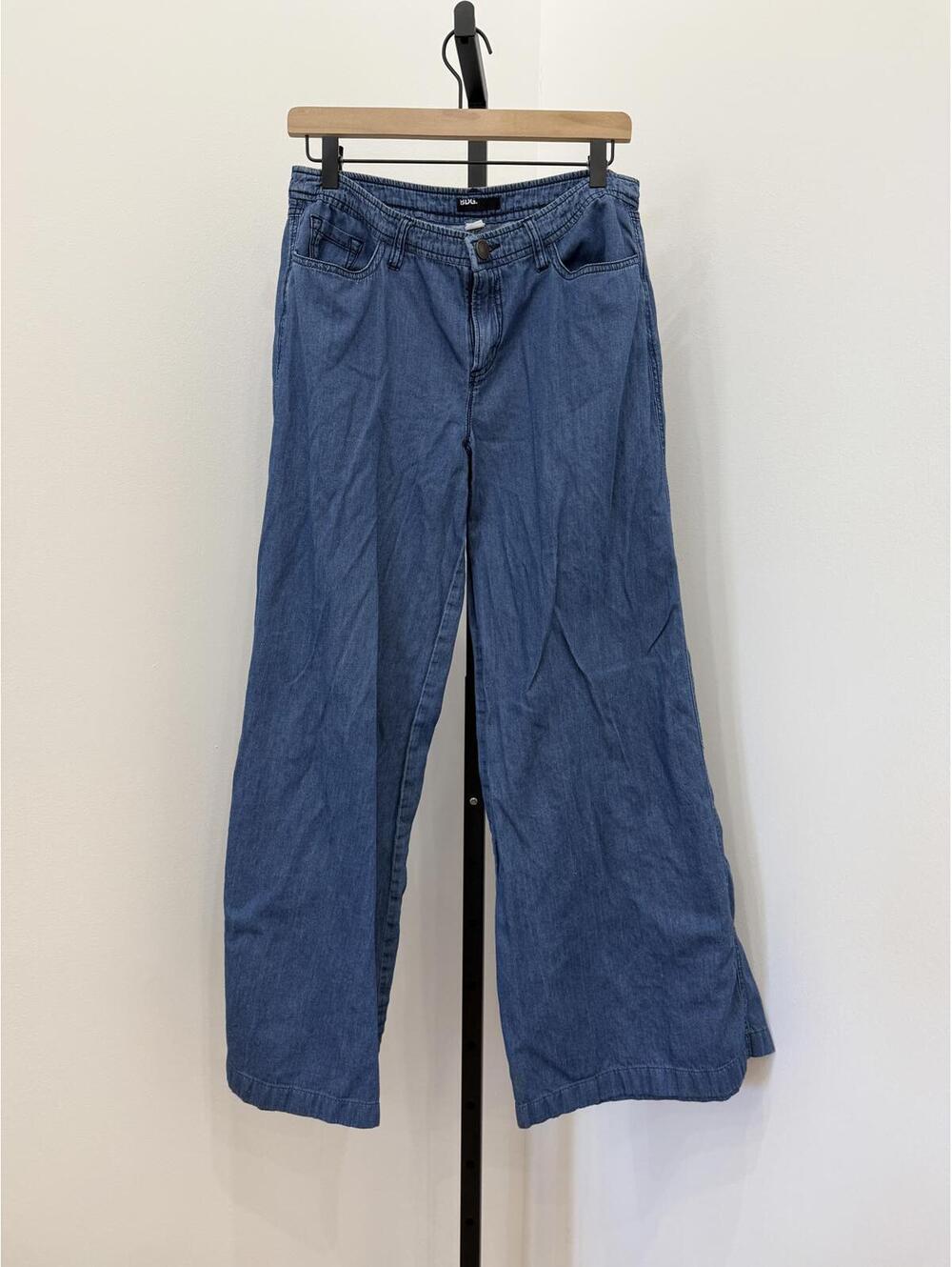 BDG Wide Leg Denim Jeans with Elastic Waistband Size 30